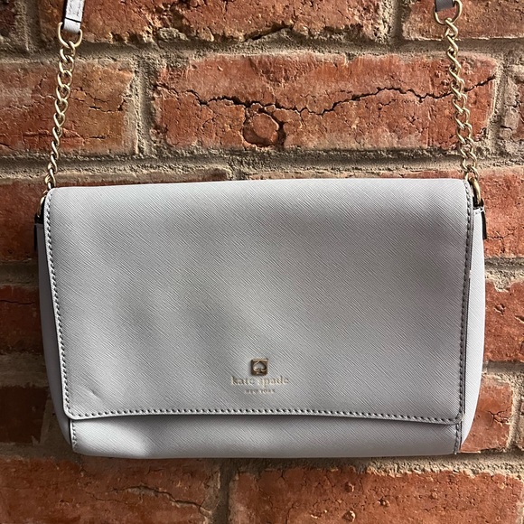 Great Condition Light Blue Kate Spade Crossbody - Picture 3 of 6